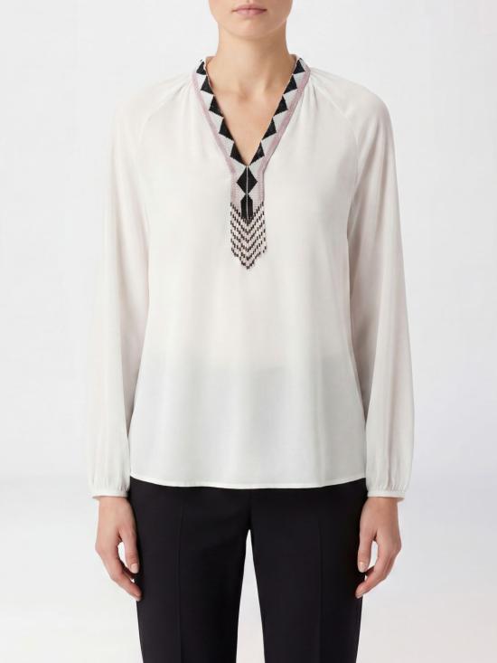 26SS 바잘 디럭스 블라우스 S11941200 120 White