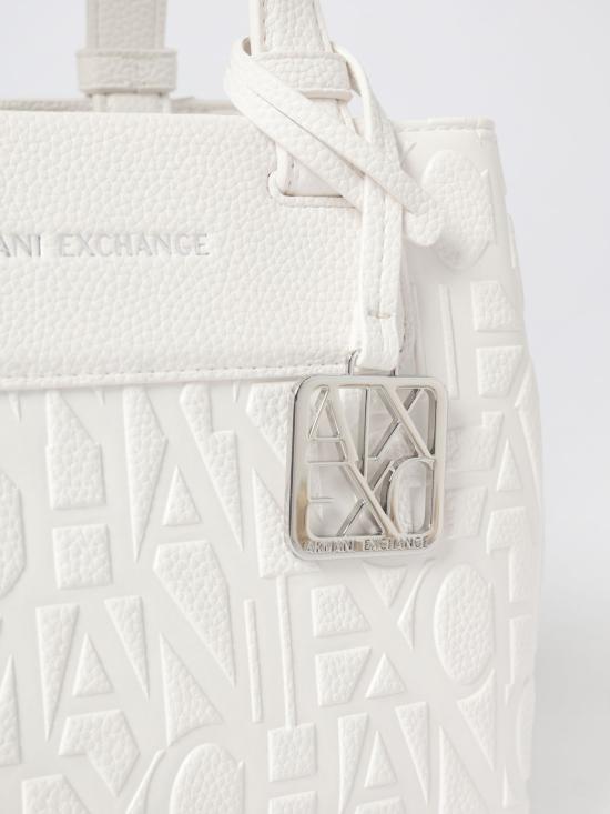 26SS 알마니 토트백 XW001576AF15774 U0011 White - ARMANI