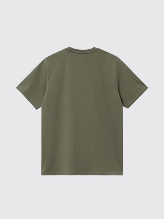 26SS 칼하트 WIP 숏슬리브 체이스 티셔츠 I026391 3LRXX Green - CARHARTT WIP
