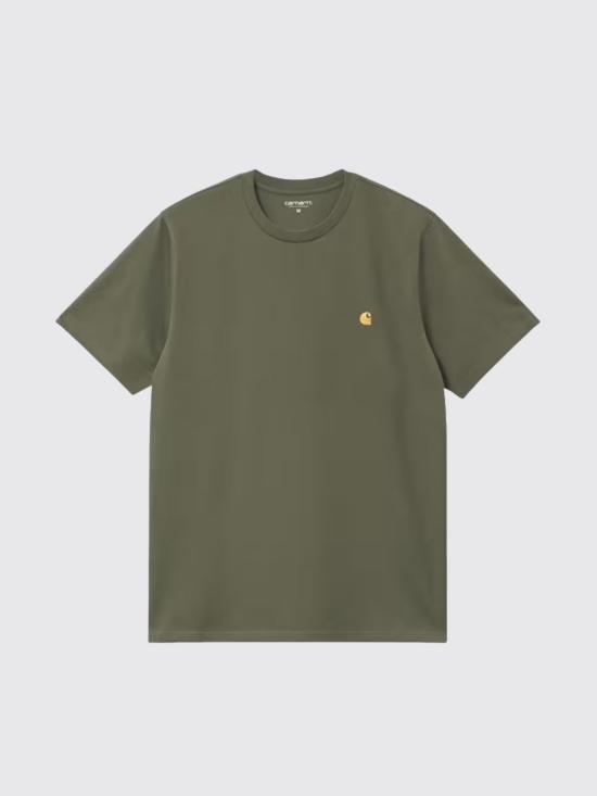 26SS 칼하트 WIP 숏슬리브 체이스 티셔츠 I026391 3LRXX Green - CARHARTT WIP