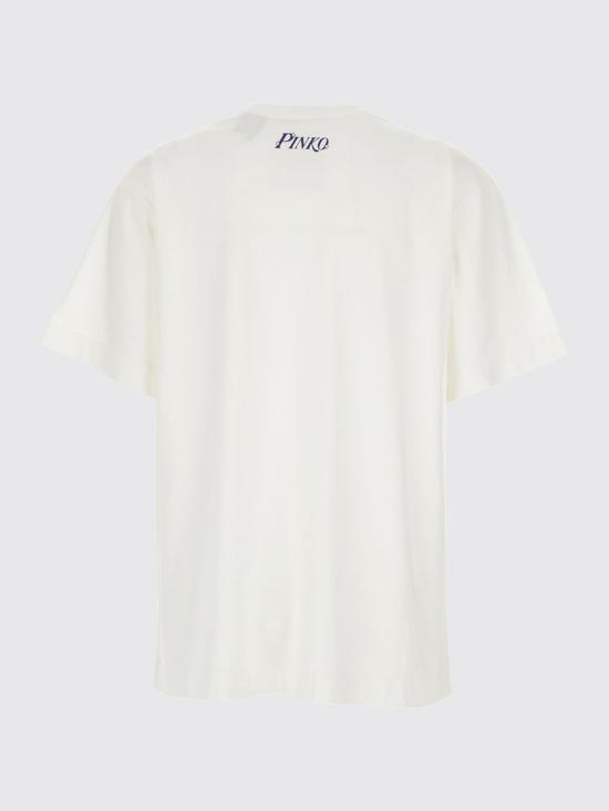 26SS 핑코 반팔 티셔츠 105526A33N ZE1 White - PINKO