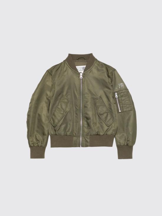 26SS [키즈] MM6 메종마르지엘라 캐주얼 자켓 M60993MM03B M6514 Green