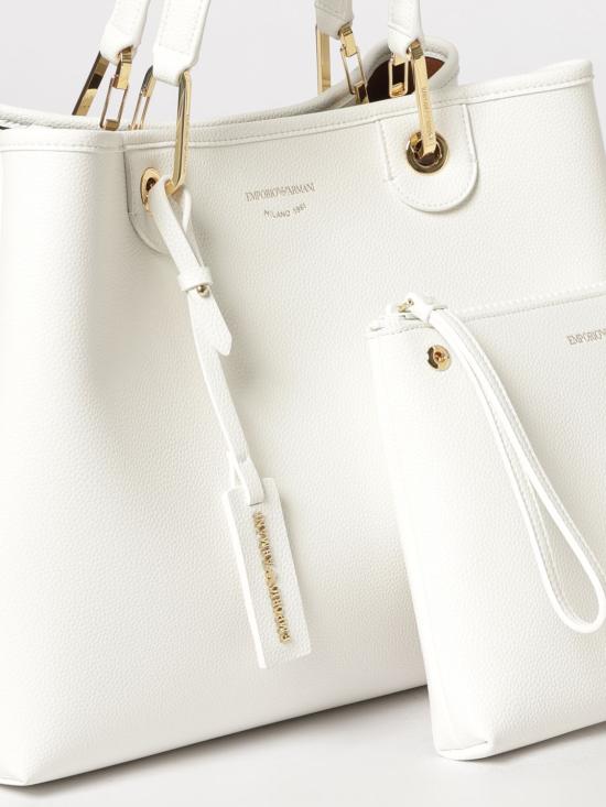26SS 엠포리오 아르마니 MYEA 미디엄 쇼퍼백 EW000360 AF12103 M0034 White - EMPORIO ARMANI