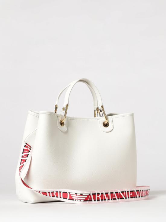 26SS 엠포리오 아르마니 MYEA 미디엄 쇼퍼백 EW000360 AF12103 M0034 White - EMPORIO ARMANI