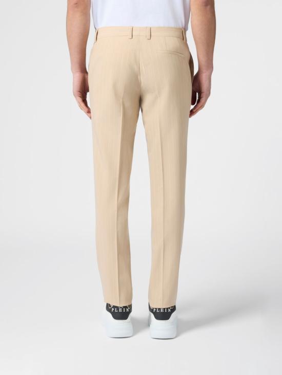 26SS 필립 플레인 스트레이트 팬츠 PAFCMRT1686PTE022N 06 Beige - PHILIPP PLEIN
