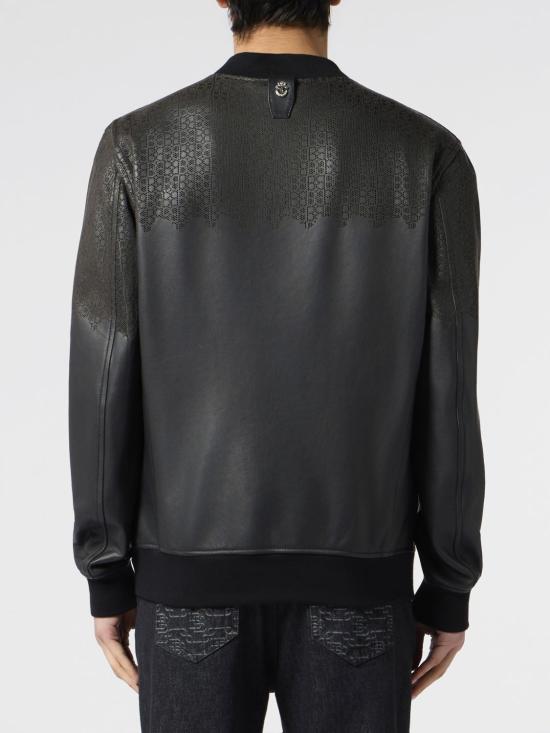 26SS 빌리어네어 가죽 자켓 IAFCMLB2060BLE011N 02 Black - BILLIONAIRE