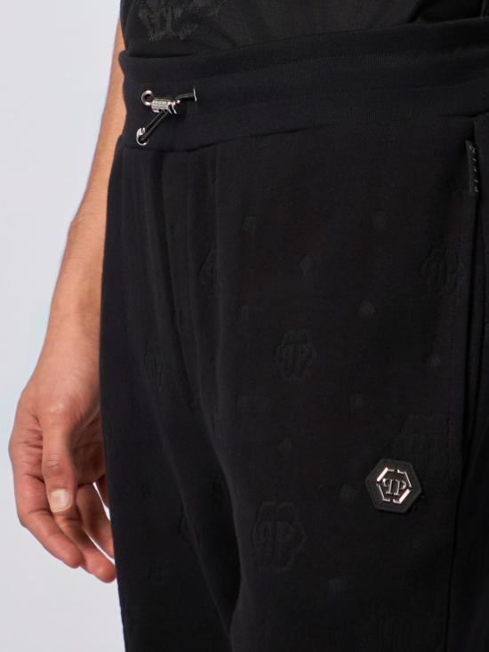 26SS 필립 플레인 스트레이트 팬츠 PAFCMJT2837PTE021N 02 Black - PHILIPP PLEIN