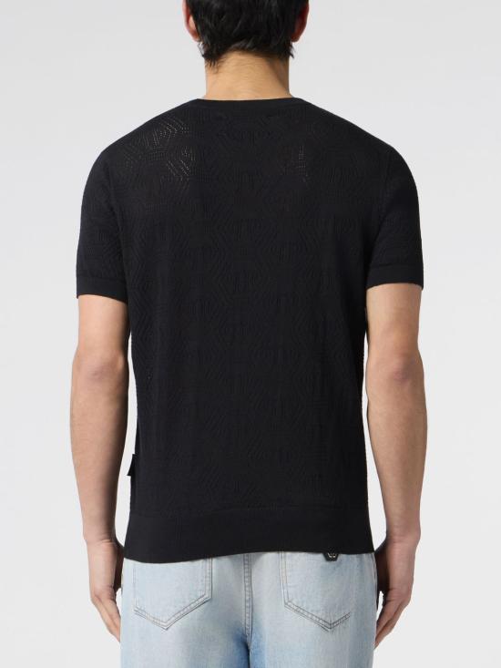 26SS 필립 플레인 스웨터 PAFCMKK0325PTE004N 02 Black - PHILIPP PLEIN