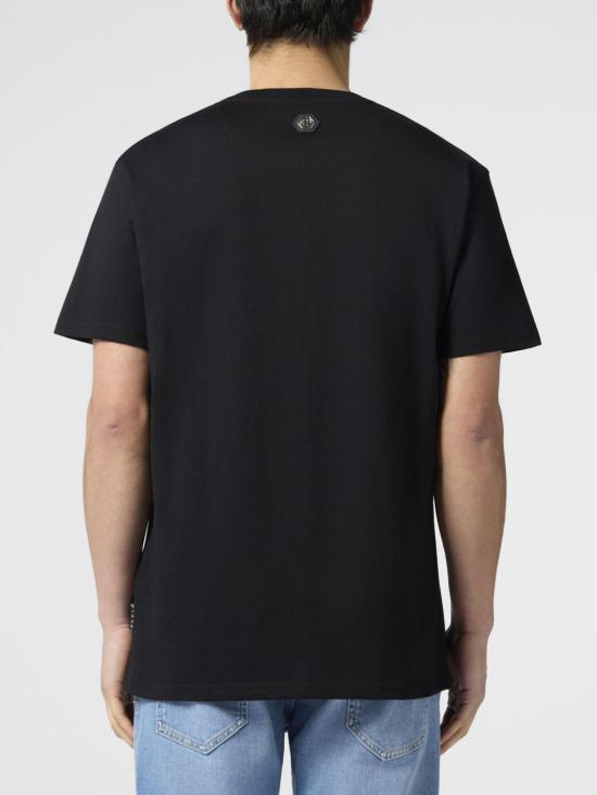 26SS 필립 플레인 반팔 티셔츠 PAFCMTK9033PJY002N 02 Black - PHILIPP PLEIN