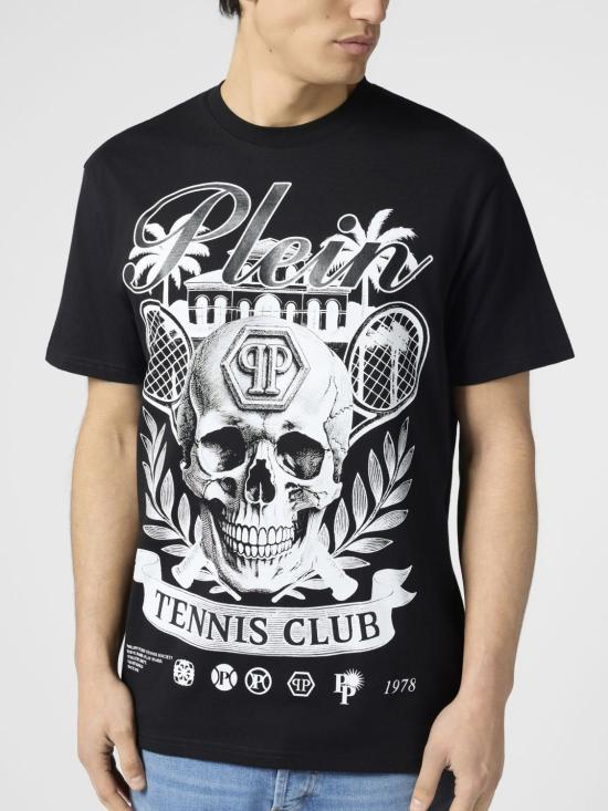 26SS 필립 플레인 반팔 티셔츠 PAFCMTK9033PJY002N 02 Black - PHILIPP PLEIN