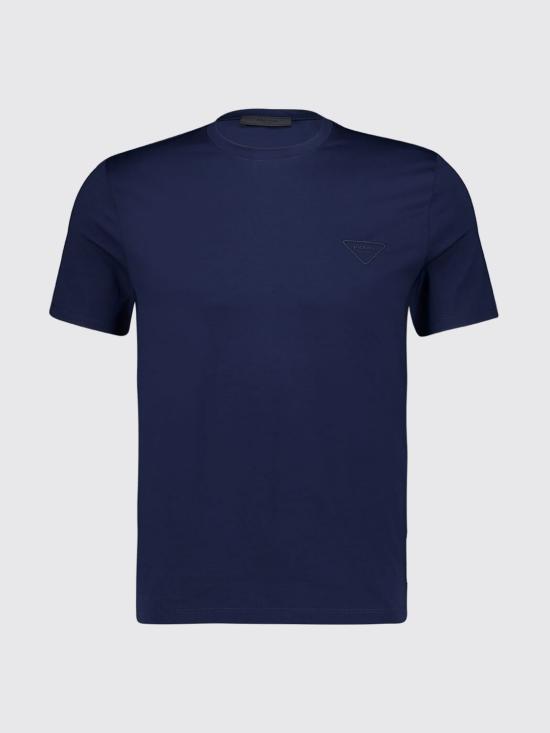 26SS 프라다 반팔 티셔츠 UJN712S211152Y F0124 Navy