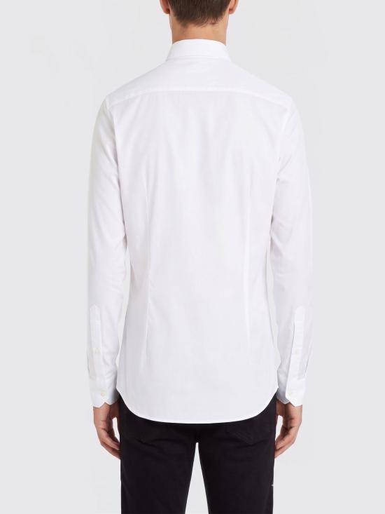26SS 모스키노 긴팔 셔츠 02057036 1001 White - MOSCHINO