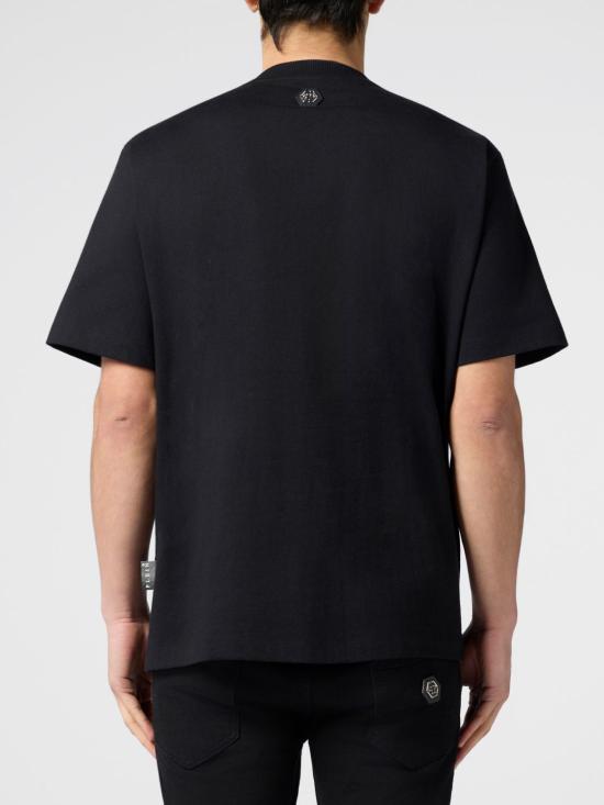 26SS 필립 플레인 반팔 티셔츠 PAFCMTK9021PJY002N 02 Black - PHILIPP PLEIN