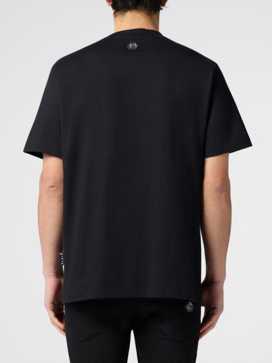 26SS 필립 플레인 반팔 티셔츠 PAFCMTK9025PJY002N 02 Black - PHILIPP PLEIN