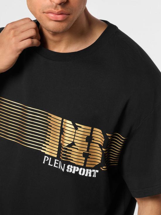 26SS 플레인스포츠 반팔 티셔츠 AAECMTK8762STE001N 0293 Black - PLEIN SPORT
