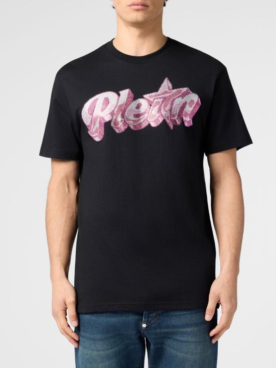 26SS 필립 플레인 반팔 티셔츠 PAFCMTK9055PJY002N 02 Black