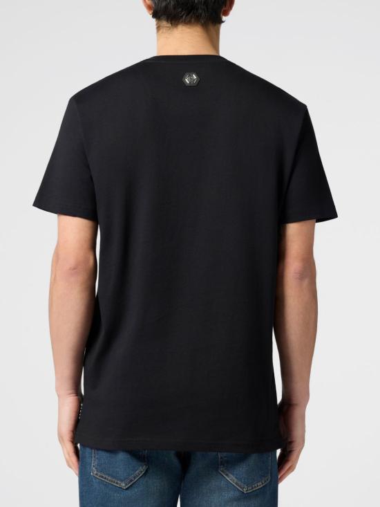 26SS 필립 플레인 반팔 티셔츠 PAFCMTK9055PJY002N 02 Black - PHILIPP PLEIN