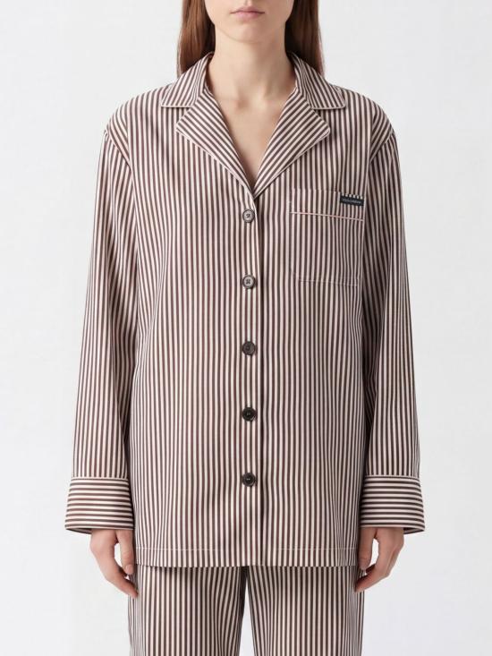26SS 돌체앤가바나 스트라이프 패브릭 베니티 셔츠 F5U37TFR52K S8051 Multicolor