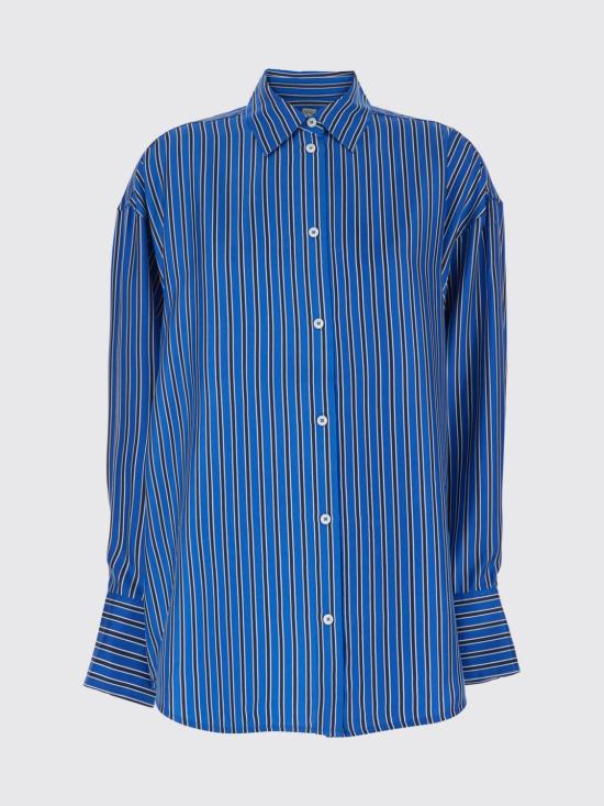26SS 토템 셔츠 261WRT0700FB0553 340 Blue - TOTEME