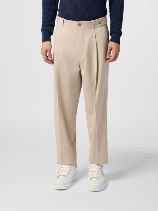 26SS 빌리어네어 스트레이트 팬츠 IAFCMRT1698BKN003N 06 Beige