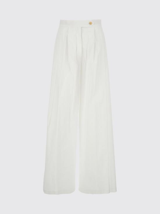 26SS 세미쿠튀르 스트레이트 팬츠 Y6SK45 A09 White - SEMI-COUTURE