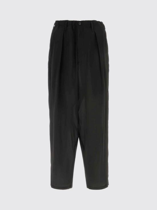 26SS 요지 야마모토 스트레이트 팬츠 HKP46441 1 Black - YOHJI YAMAMOTO