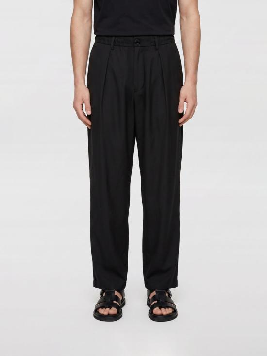 26SS 요지 야마모토 스트레이트 팬츠 HKP46441 1 Black