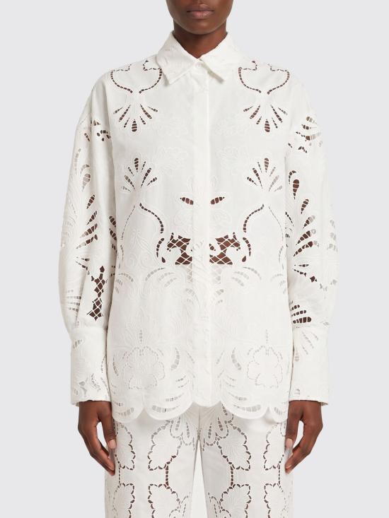 26SS 쥬세페 디 모라비토 블라우스 06PSED168S16313 02 White