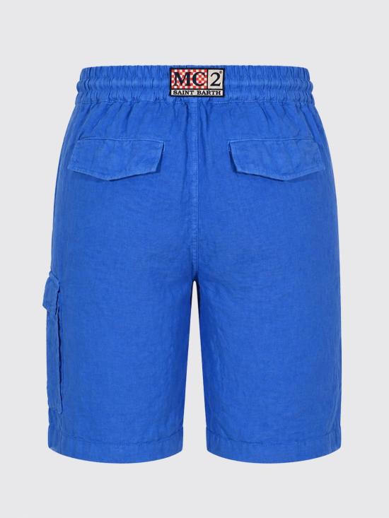 26SS 세인트바쓰 숏팬츠 MRE0002 00613L Blue - MC2 SAINT BARTH