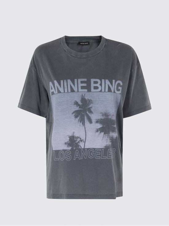 26SS 애니빙 반팔 티셔츠 A0812162 WBL1 Grey - ANINE BING