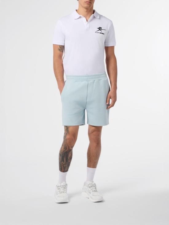 26SS 플레인스포츠 숏팬츠 SAFCMJT2785STE003N 07 Turquoise - PLEIN SPORT