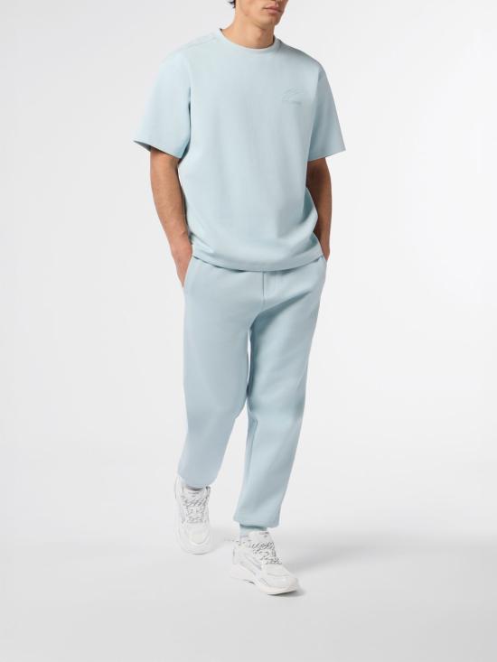 26SS 플레인스포츠 반팔 티셔츠 SAFCMTK8908STE003N 07 Turquoise - PLEIN SPORT