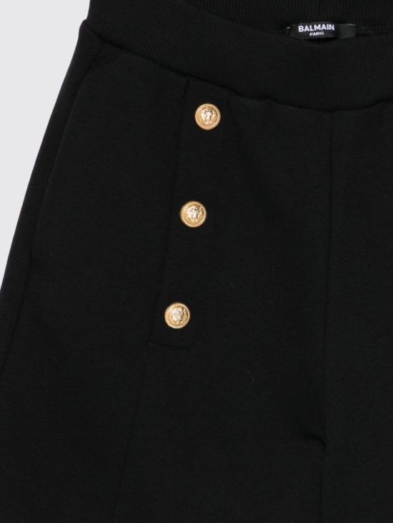 26SS [키즈] 발망 쇼츠/버뮤다 BY6A09Z3183 930OR Black - BALMAIN