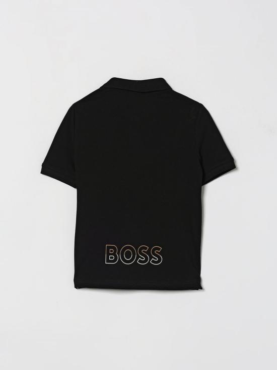 26SS [키즈] 보스 폴로 셔츠 J52954 09B Black - BOSS
