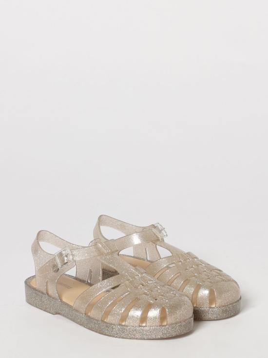 26SS [키즈] 멜리사 샌들 33521BF142 BEIGE SILVER GLITTER Beige - MELISSA