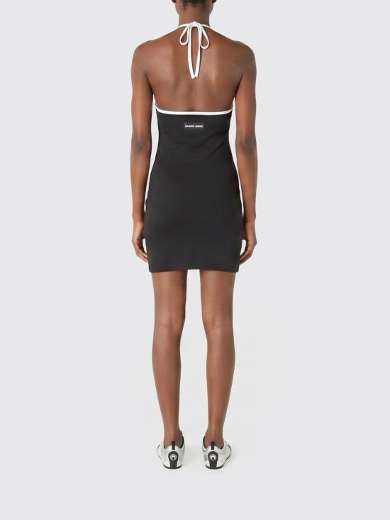 26SS 마린세르 롱 원피스 WDR082ACJER0008 BK96 Black - MARINE SERRE
