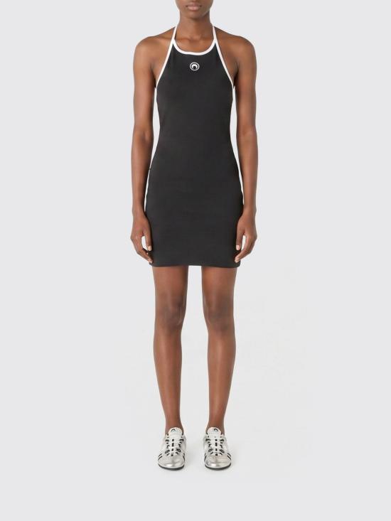 26SS 마린세르 롱 원피스 WDR082ACJER0008 BK96 Black