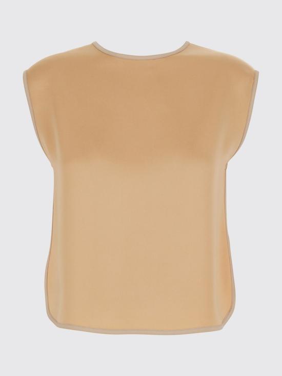 26SS 포르테포르테 민소매 티셔츠 14552MYTOP 1012 Beige - FORTE FORTE