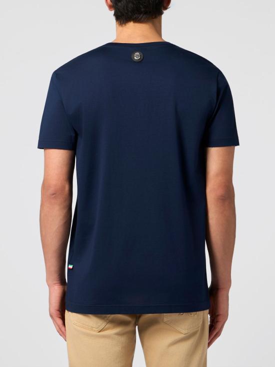 26SS 빌리어네어 반팔 티셔츠 BAFCMTK8336BTE014N 24 Navy - BILLIONAIRE