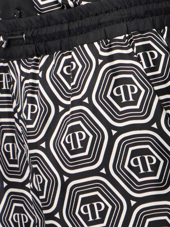 26SS 필립 플레인 숏팬츠 PAFCMRT1668PTE104N 02 Black - PHILIPP PLEIN