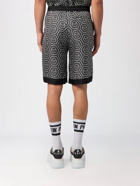 26SS 필립 플레인 숏팬츠 PAFCMRT1668PTE104N 02 Black - PHILIPP PLEIN