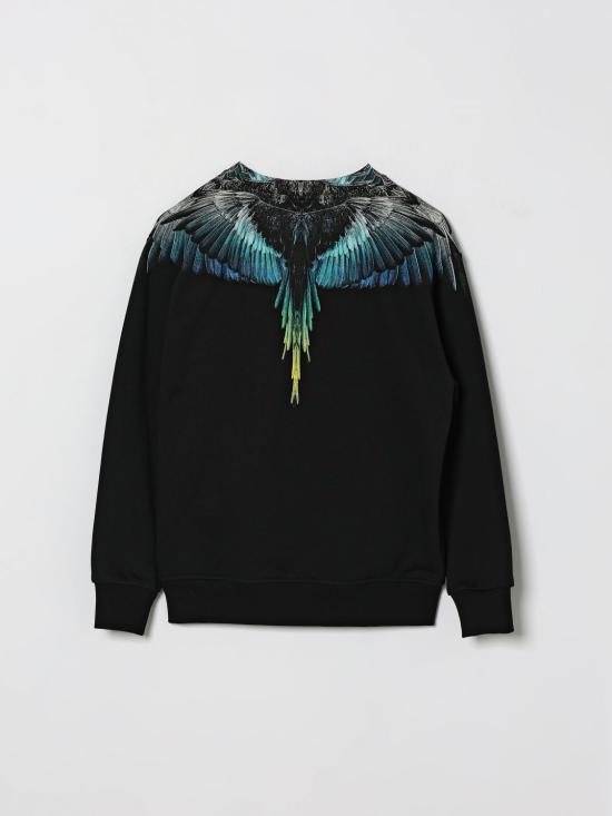 26SS [키즈] 컨트리 오브 밀란 티셔츠 S6CMJBSW019 110 Black - COUNTY OF MILAN