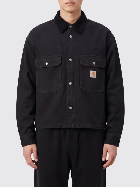 26SS 칼하트 WIP 프레스콧 셔츠 자켓 I036484 8906 Black