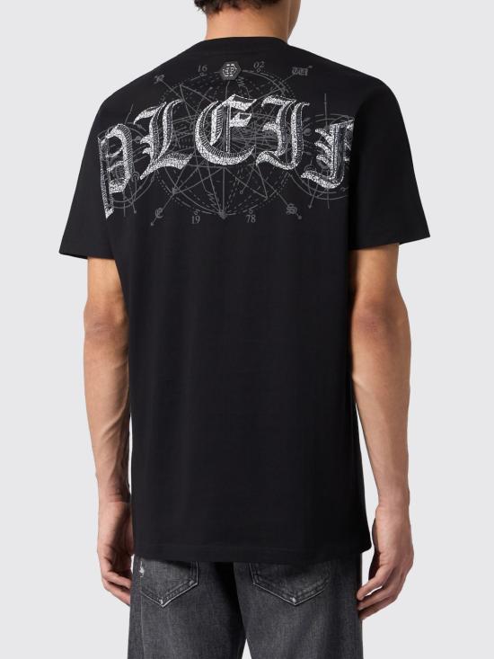 26SS 필립 플레인 반팔 티셔츠 SAFCMTK8822PJY002N 02 Black - PHILIPP PLEIN