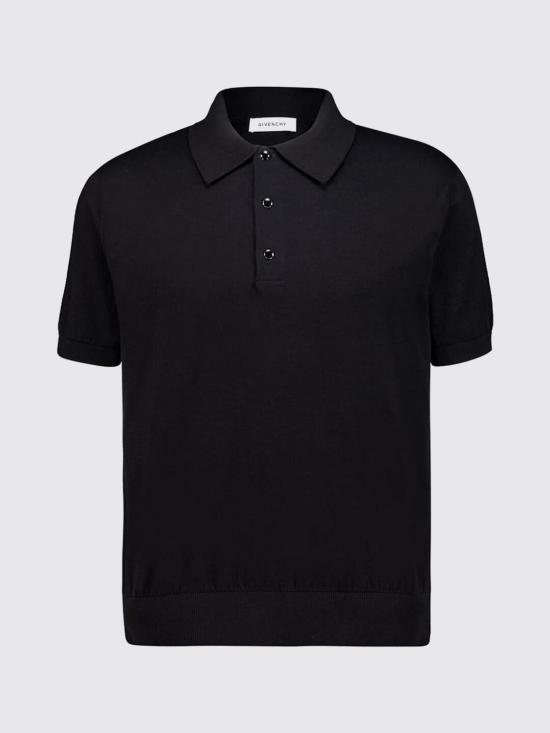 26SS 지방시 폴로 티셔츠 BML00V4YPF 001 Black