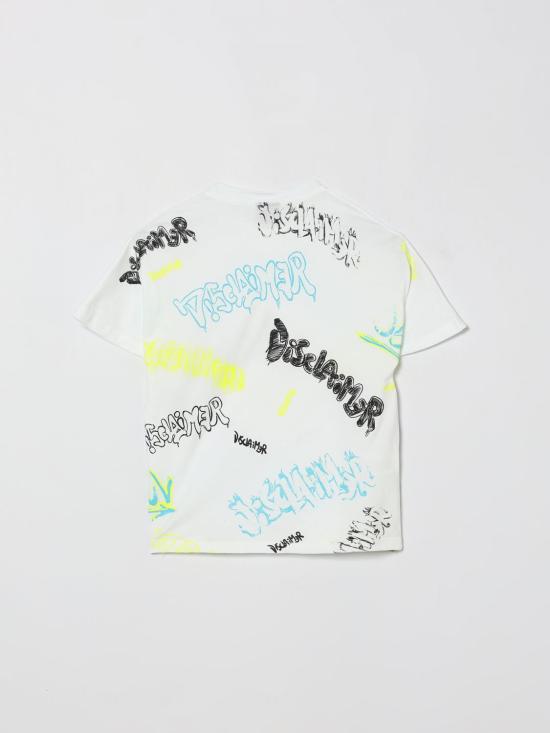 26SS [키즈] 디스클레이머 티셔츠 26EDK58835 BIANCO White - DISCLAIMER