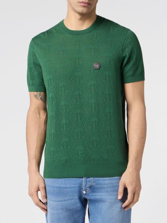 26SS 필립 플레인 스웨터 PAFCMKK0325PTE004N 05 Green