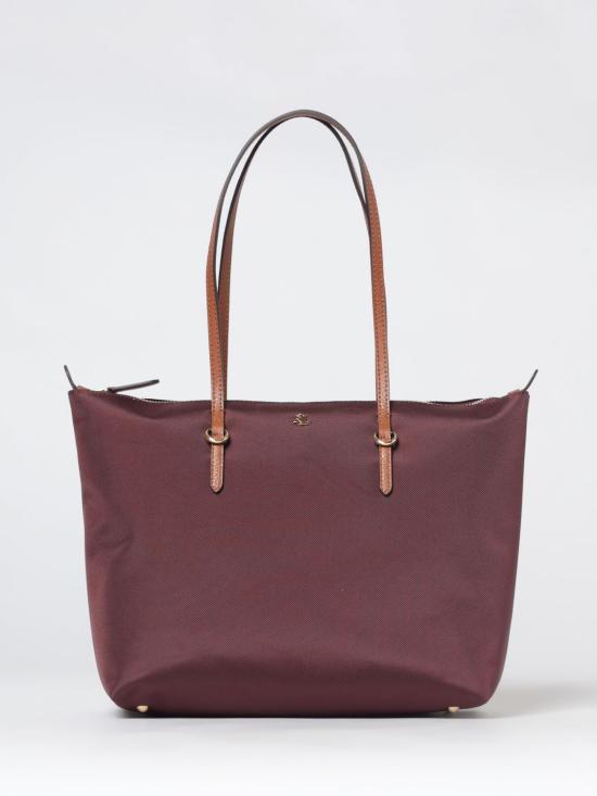 26SS 랄프 로렌 숄더백 431916737 045 Burgundy