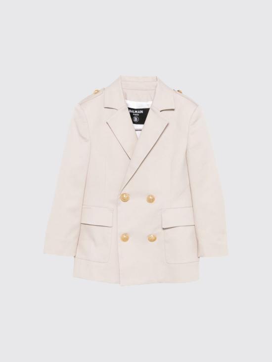 26SS [키즈] 발망 캐주얼 자켓 BY2P64G0197 107 Beige