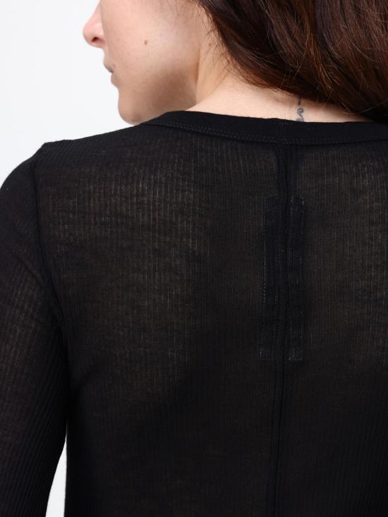26SS 릭 오웬스 스웨터 RP01F6202RC 09 Black - RICK OWENS
